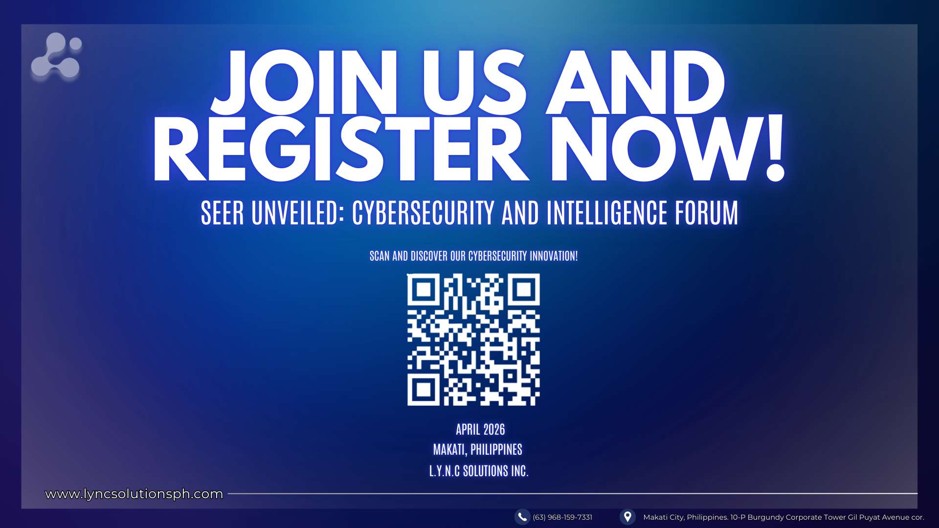 Speaker Announcement